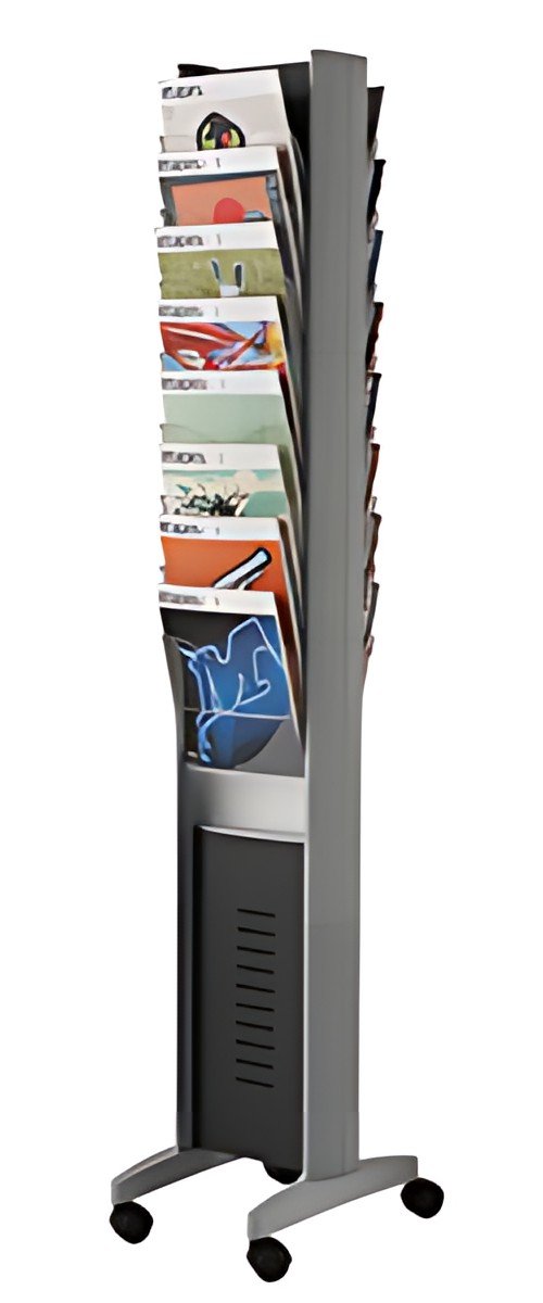 PAPERFLOW Porte-prospectus EPI easyDisplays, A4, 16 casiers