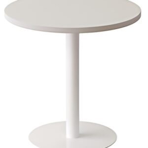 PAPERFLOW Table d'appoint easyDesk, diamètre: 800 mm, blanc