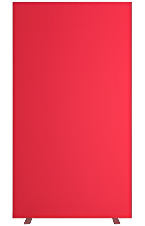 PAPERFLOW Cloison easyScreen, surface textile, rouge