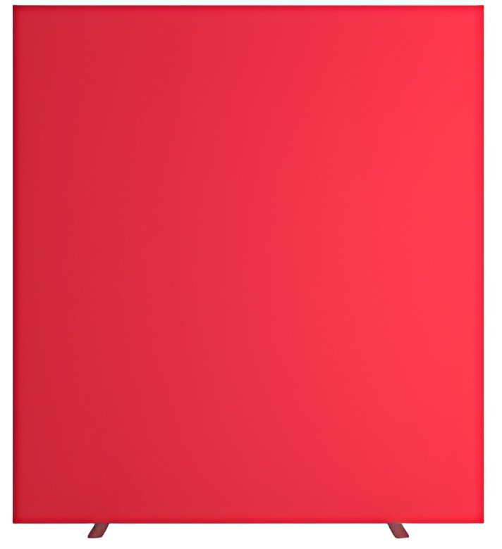PAPERFLOW Cloison easyScreen, surface textile, rouge