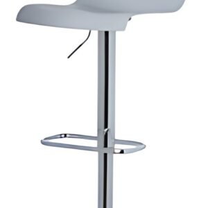 PAPERFLOW Chaise de bar "SACRAMENTO", ensemble de 2, gris