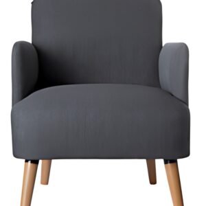 PAPERFLOW Fauteuil visiteur Brooks, anthracite