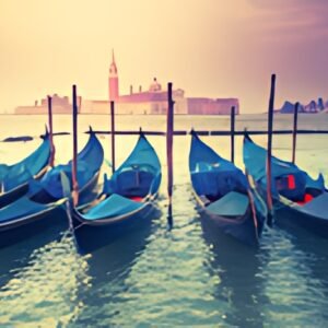 PAPERFLOW Poster mural "Venise", en plexiglas