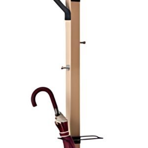 PAPERFLOW Portemanteau "easyCloth", porte-parapluie, noir