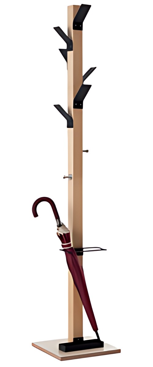 PAPERFLOW Portemanteau "easyCloth", porte-parapluie, noir