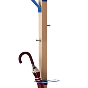 PAPERFLOW Portemanteau "easyCloth", porte-parapluie, bleu