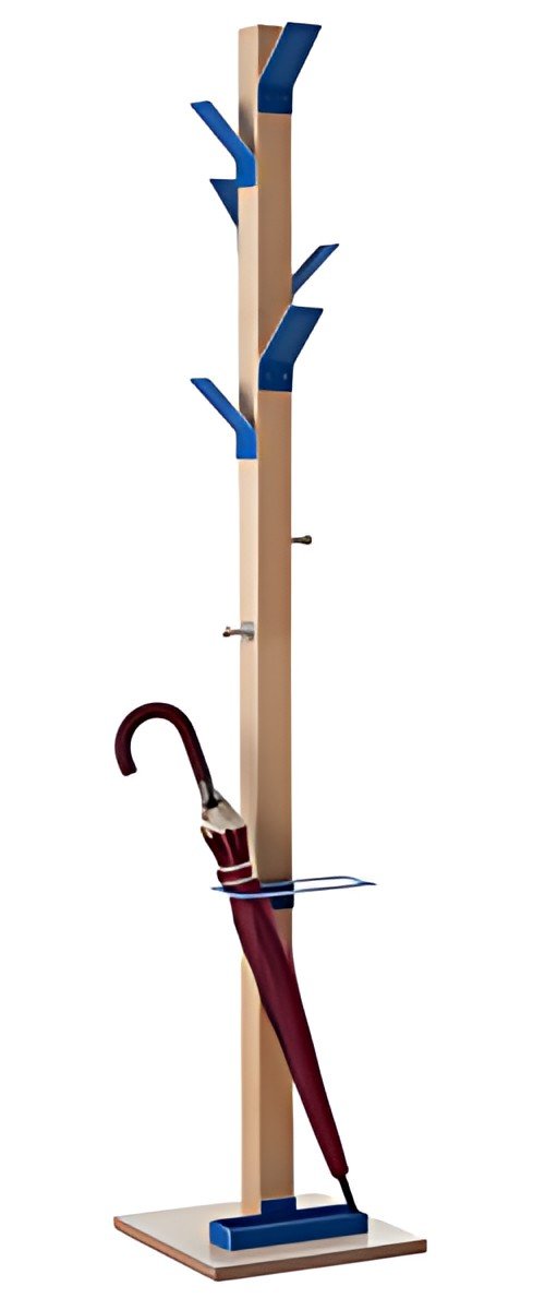 PAPERFLOW Portemanteau "easyCloth", porte-parapluie, bleu