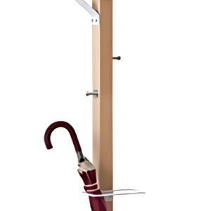 PAPERFLOW Portemanteau "easyCloth", porte-parapluie, blanc