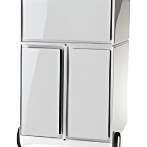 PAPERFLOW Caisson mobile "easyBox", 1 tiroir, blanc / blanc