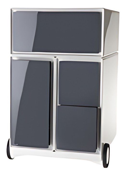 PAPERFLOW Caisson mobile "easyBox", 1 tiroir, blanc