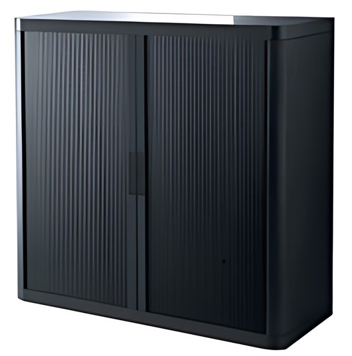 PAPERFLOW Armoire à rideau easyOffice, 2 étagères