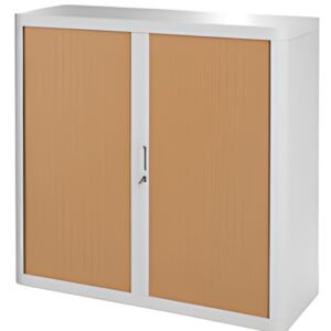 PAPERFLOW Armoire à rideau easyOffice, 2 étagères