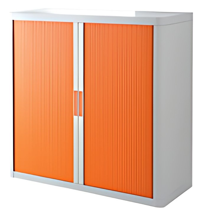 PAPERFLOW Armoire à rideau easyOffice, 2 étagères
