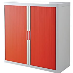 PAPERFLOW Armoire à rideau easyOffice, 2 étagères