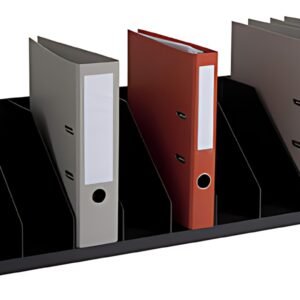 PAPERFLOW Trieur à cases fixes, 9 cases, noir
