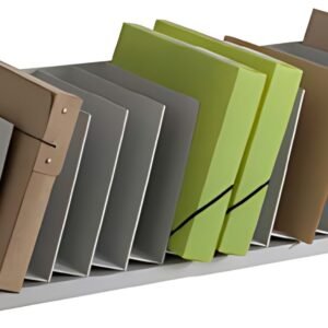 PAPERFLOW Trieur à cases inclinées, 15 cases, gris
