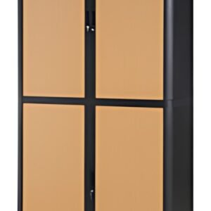 PAPERFLOW Armoire à rideau easyOffice, 4 étagères