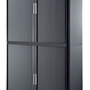 PAPERFLOW Armoire à rideau easyOffice, 4 étagères