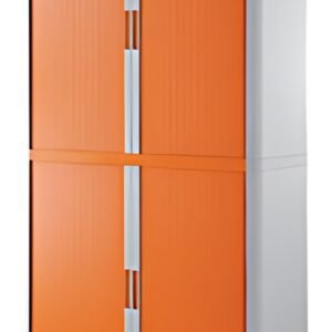 PAPERFLOW Armoire à rideau easyOffice, 4 étagères