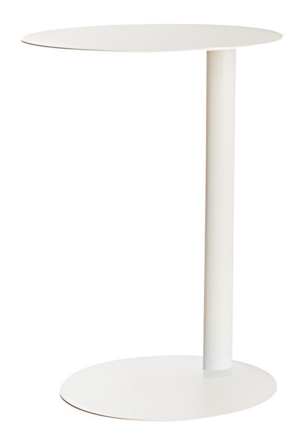 PAPERFLOW Table d'appoint EASYDESK, rond, blanc