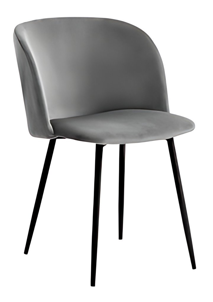 PAPERFLOW Chaise de conférence MUST, set de 2, noir/gris