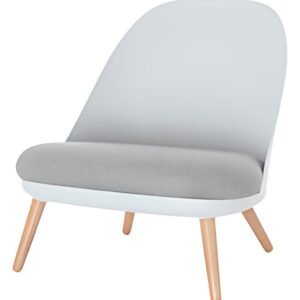 PAPERFLOW Fauteuil visiteur COCOON, blanc