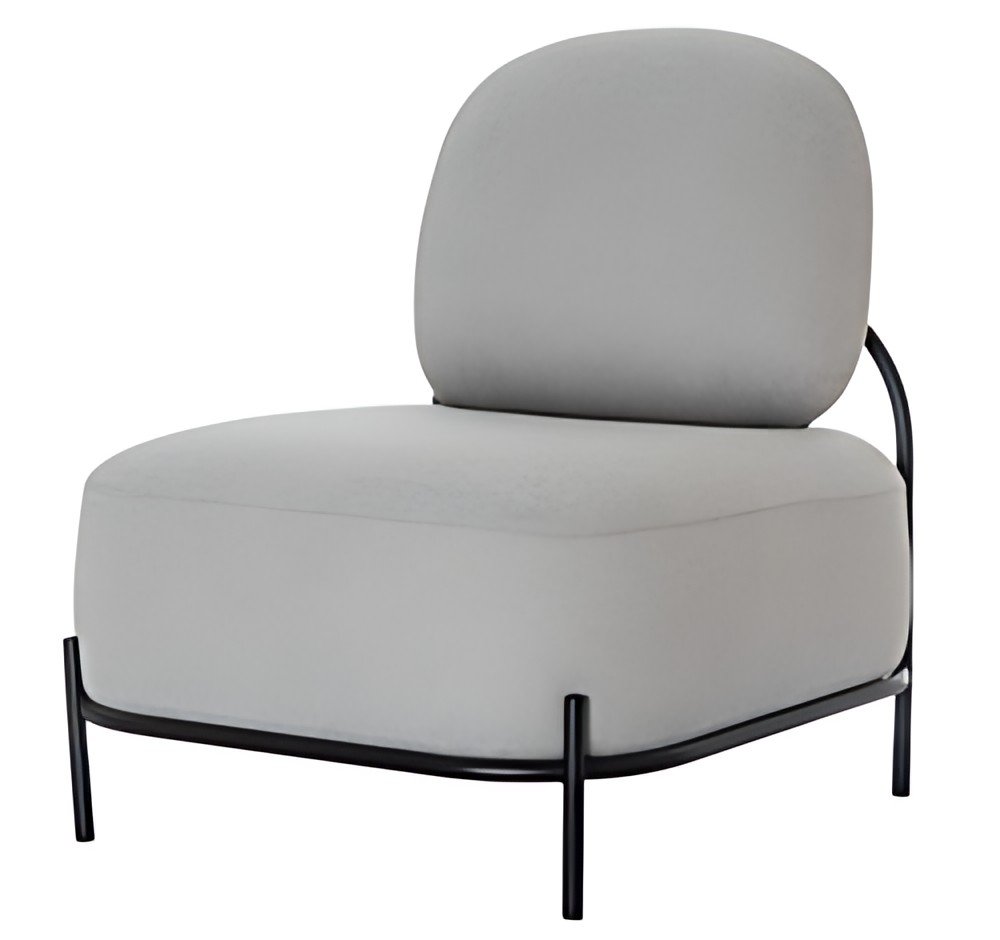 PAPERFLOW Fauteuil visiteur ADMIRAAL, gris
