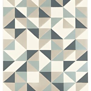 PAPERFLOW Tapis décoratif "CANVAS" Modèle A, 1.200 x 1.700mm