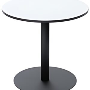PAPERFLOW Table de bistrot Mezzo, diamètre: 800 mm, blanc