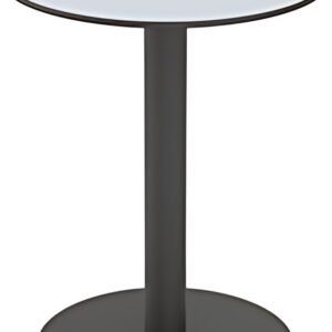 PAPERFLOW Table de jardin CROSS, (L)600 x (P)600 mm, gris