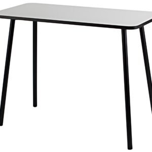 PAPERFLOW Bureau HOPM1, (L)1.000 mm, noir/blanc