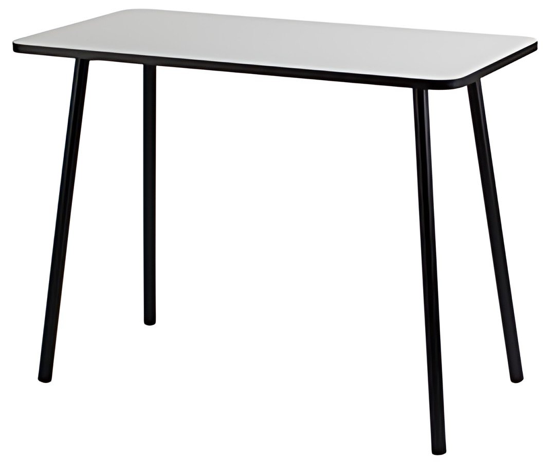 PAPERFLOW Bureau HOPM1, (L)1.000 mm, noir/blanc