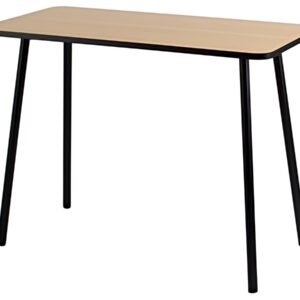 PAPERFLOW Bureau HOPM2, (L)1.140 mm, noir/hêtre