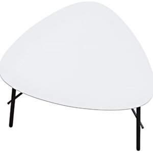 PAPERFLOW Table d'appoint LAZY, (L)605 x (P)500 mm, blanc