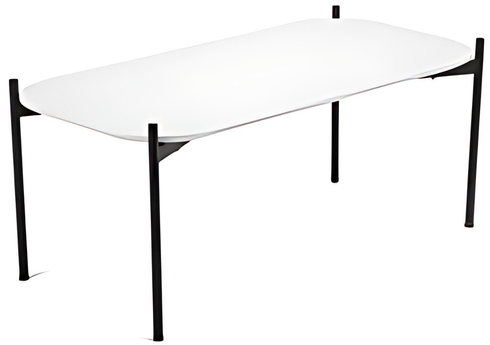 PAPERFLOW Table d'appoint MEET, (L)1.000 x (P)500 mm, blanc