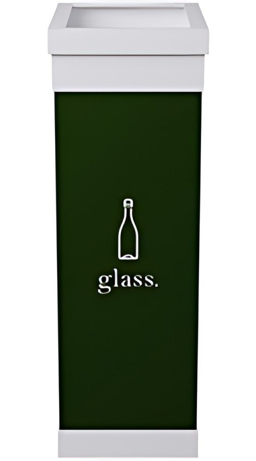 PAPERFLOW Collecteur pour tri sélectif, verre, blanc