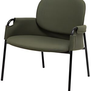 PAPERFLOW Fauteuil visiteur CLOTH, vert