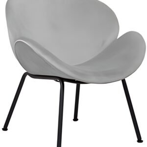 PAPERFLOW Fauteuil visiteur SMILE, gris
