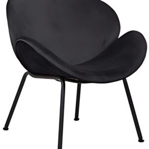 PAPERFLOW Fauteuil visiteur SMILE, anthracite
