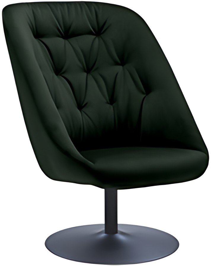PAPERFLOW Fauteuil tournant SCOOP, vert