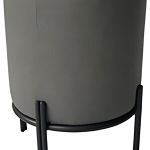PAPERFLOW Tabouret NEST, rond, revêtement: anthracite