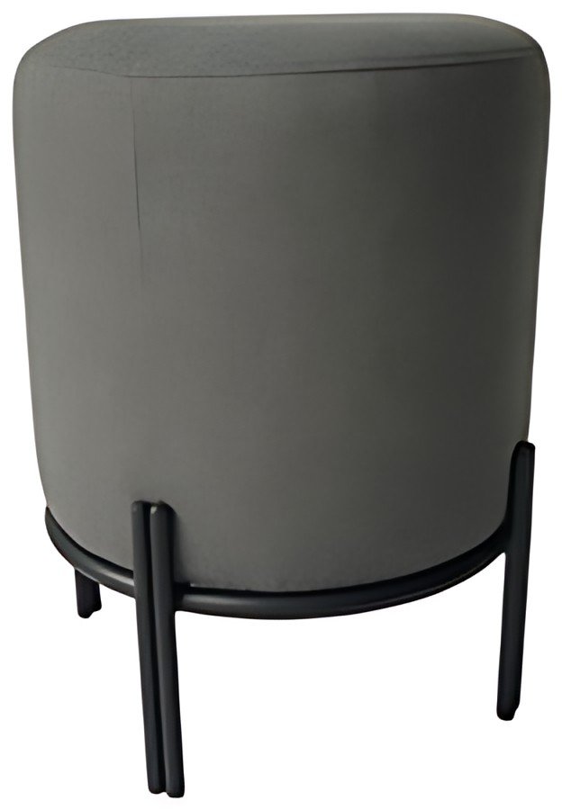 PAPERFLOW Tabouret NEST, rond, revêtement: anthracite