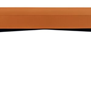 PAPERFLOW Banc oval GAIA, taille L, habillage tissu, rouille