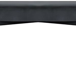 PAPERFLOW Banc oval GAIA, taille M, habillage velours