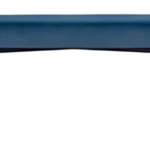 PAPERFLOW Banc oval GAIA, taille L, habillage velours, bleu