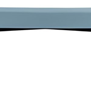 PAPERFLOW Banc oval GAIA, taille L, habillage similicuir