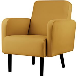 PAPERFLOW Fauteuil LISBOA, habillage en tissu, safran