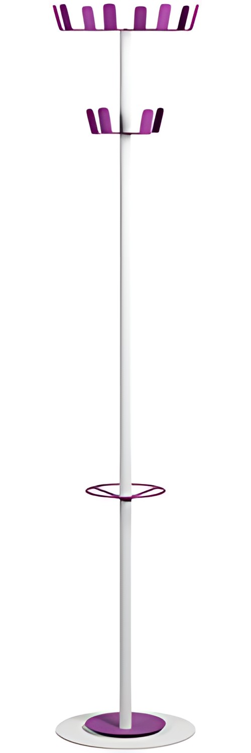 PAPERFLOW Portemanteau COLOR RANGE, 12 crochets, lilas