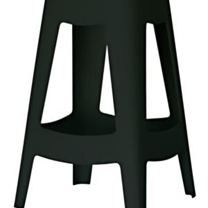 PAPERFLOW Tabouret BELLINI, set de 2, hauteur: 685 mm, noir