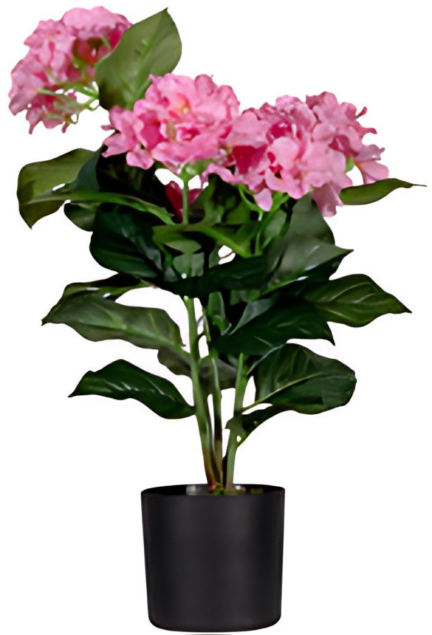 PAPERFLOW Plante artificielle "hortensia", (H)550 mm, rose